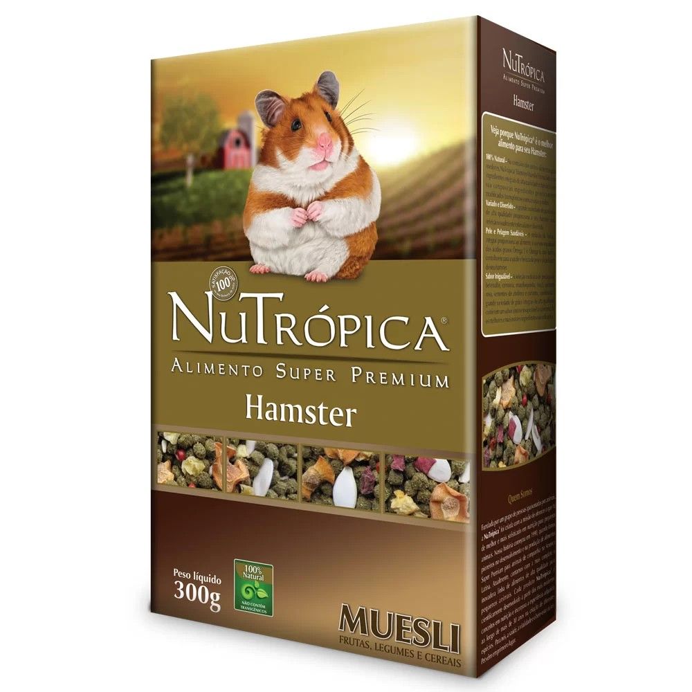 Ração Nutrópica Hamster Muesli 300g