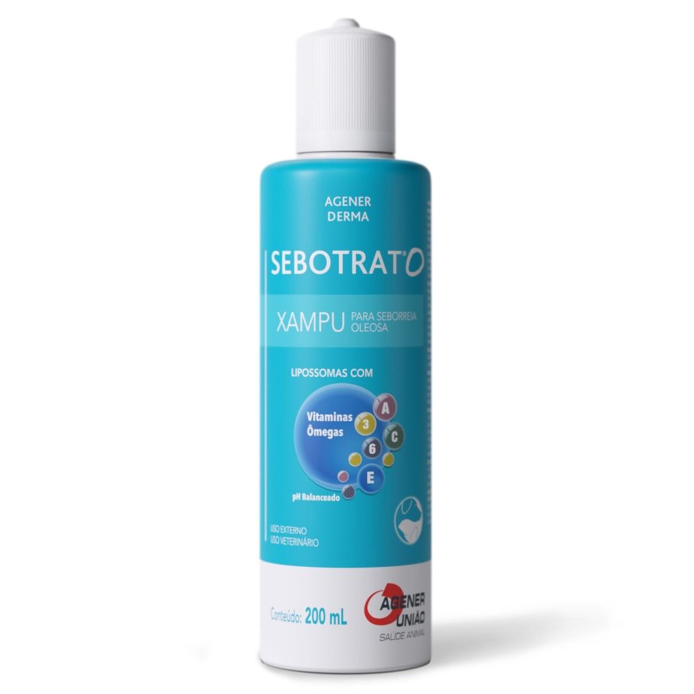 Shampoo Sebotrat O Para Cães e Gatos 200mL