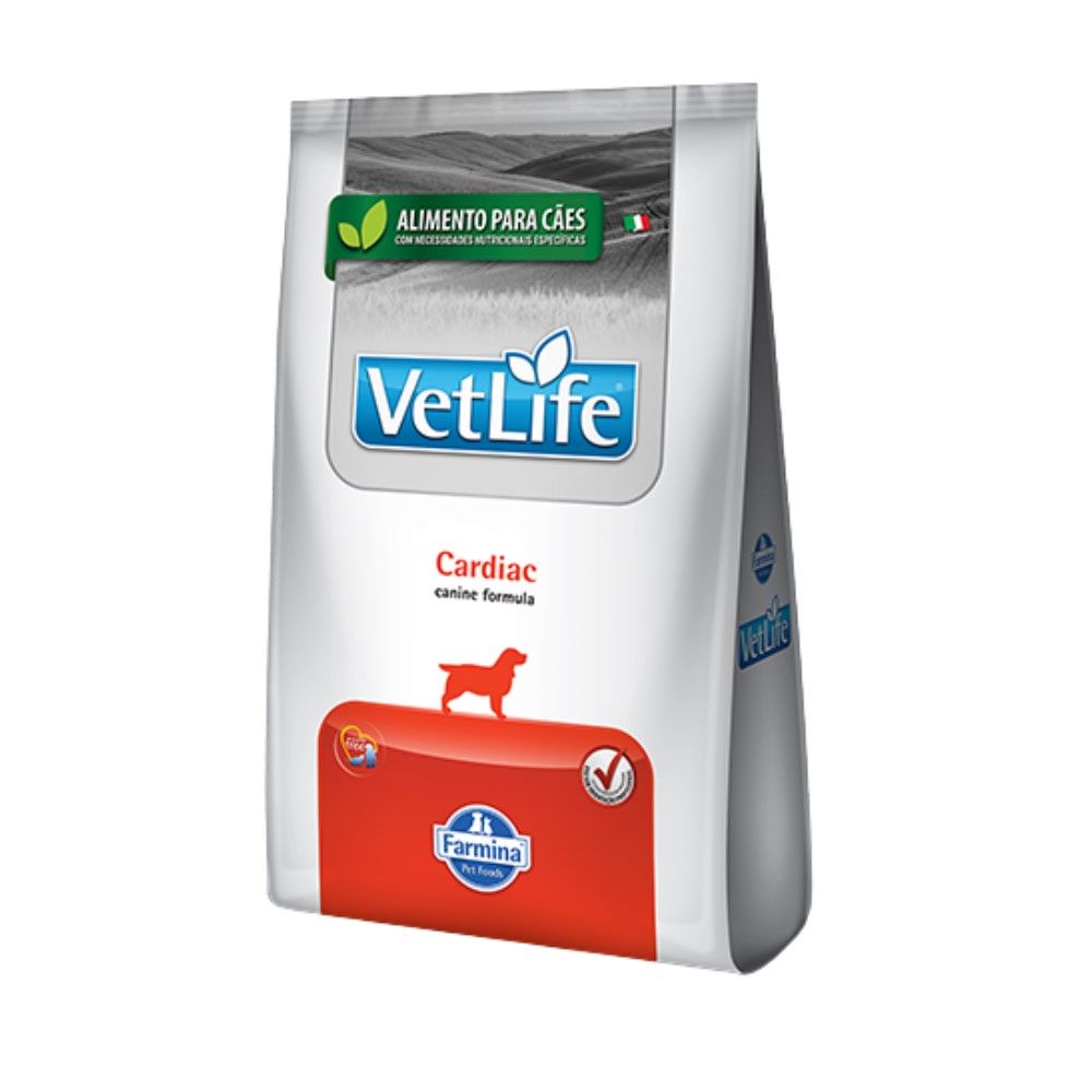 Ração Vet Life Cardiac Cães Adultos 2Kg