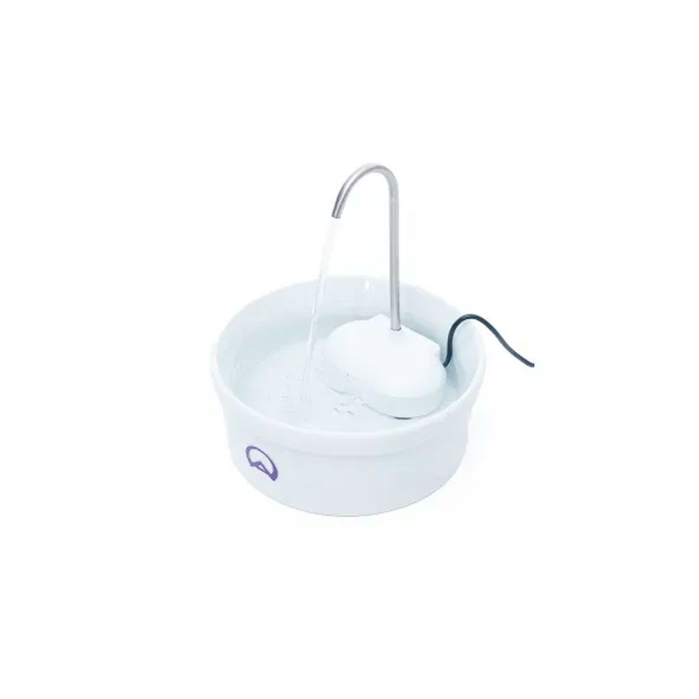 Fonte Amicus Bebedouro Aqua Porcelain Branca