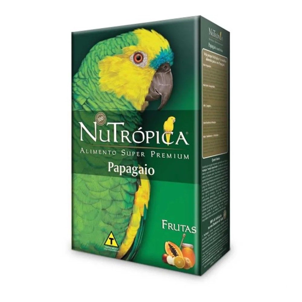 Ração Nutrópica Papagaios Frutas 600 g