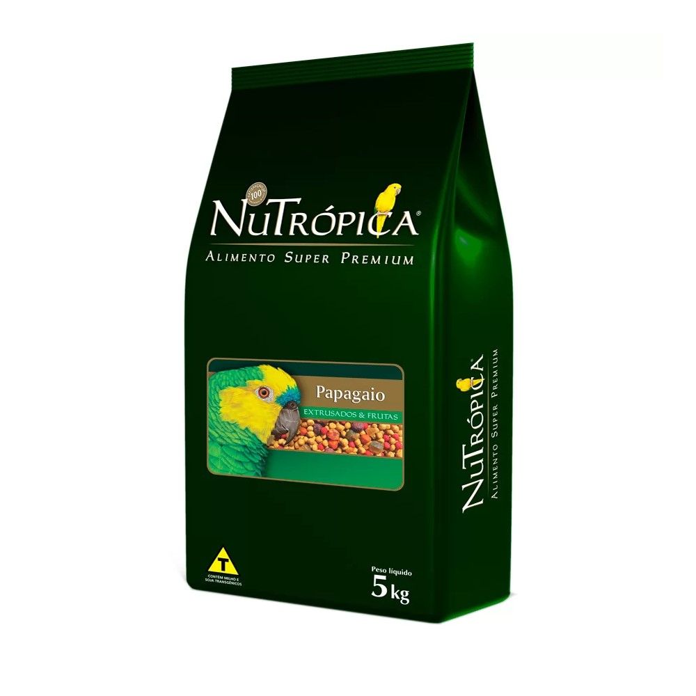 Ração Nutrópica Papagaio Fruta 5kg