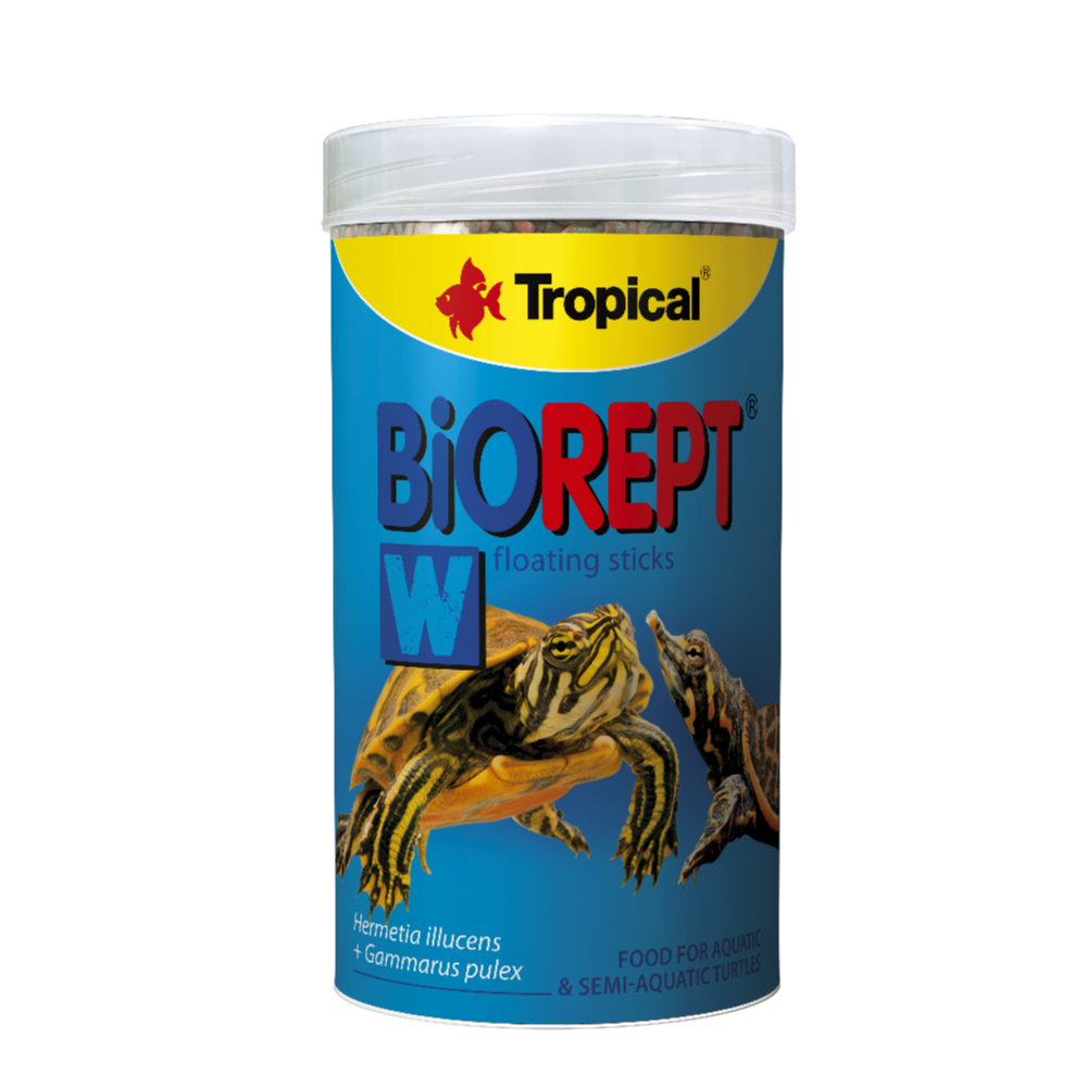 Alimento Tropical Biorept W Para Tartarugas Aquáticas e Lamaçal 150g