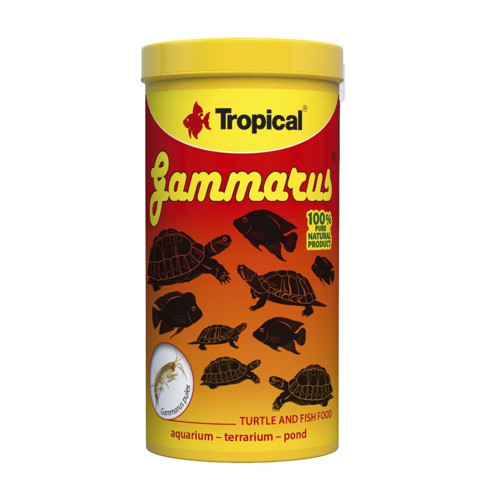 Alimento Tropical Gammarus Para Tartarugas Aquáticas, Terrestes e  Peixes 30g