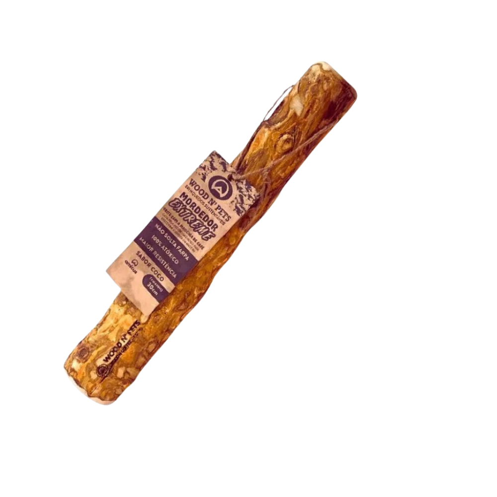 Mordedor Sustentável de Madeira Wood Amicus N pets Extreme 30cm