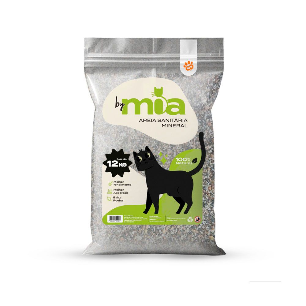 Areia Sanitária By Mia - 12 Kg