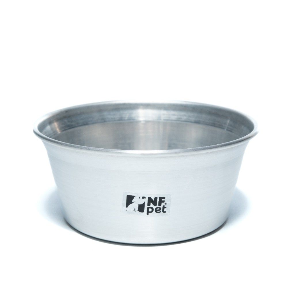 Bacia NF Pet em Alumínio Pequena Cor Alumínio Natural - 1,5L