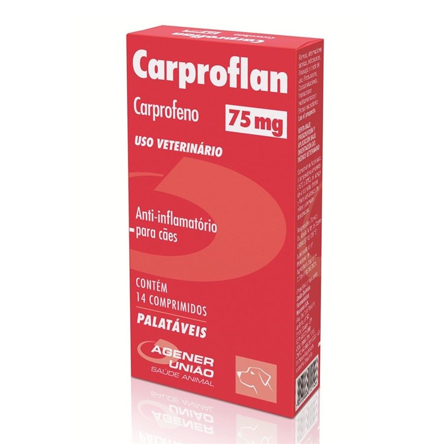 Carproflan 75 mg com 14 Comprimidos