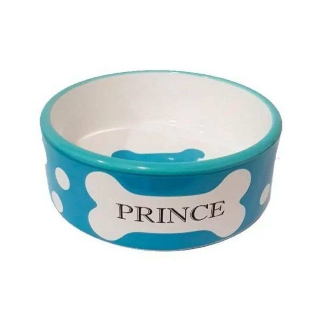 Comedouro Porcelana Principe Azul 750ML UN