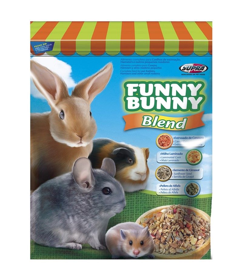 Ração Funny Bunny Blend Para Roedores 500g