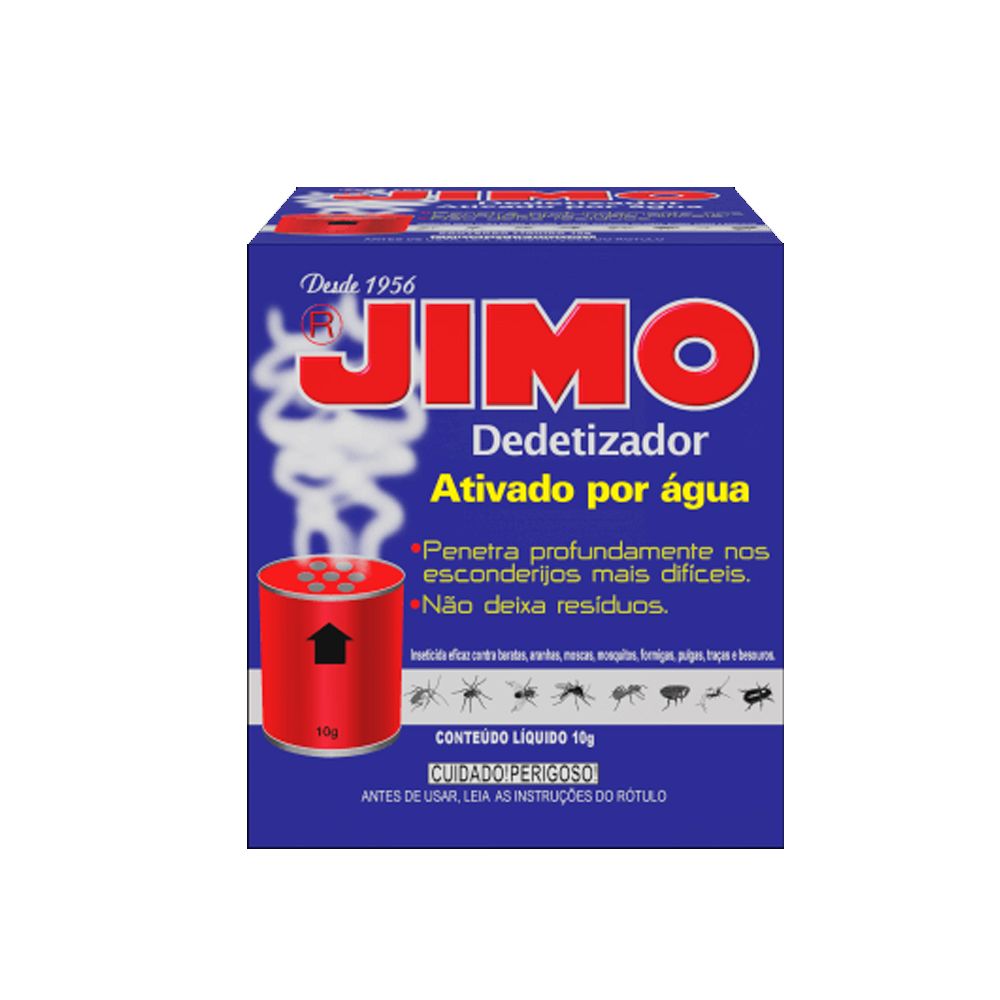 Jimo Dedetizador Ativado Por Água 10g