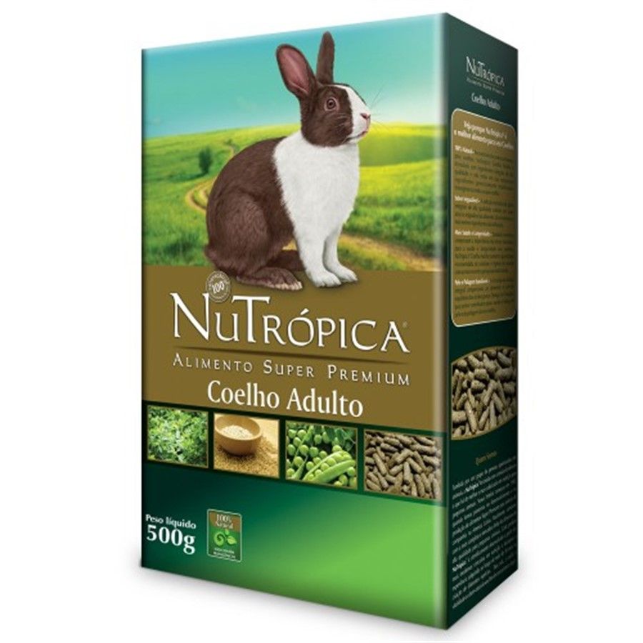 Ração Nutrópica Coelho Adulto 500g