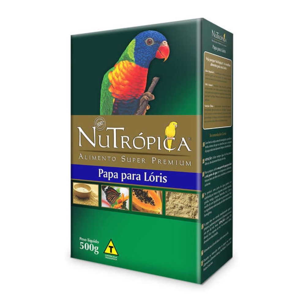 Alimento Super Premium Nutrópica Papa Para Lóris 500g