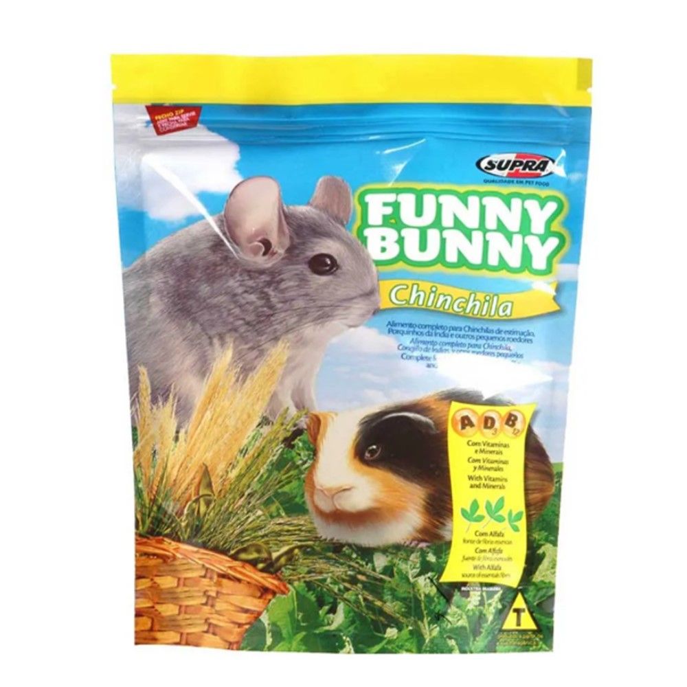 Ração Funny Bunny Chinchila 700g