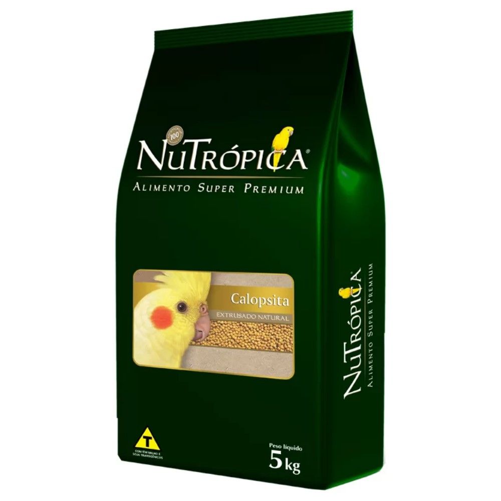 Alimento Nutrópica Extrusado Natural para Calopsita 5Kg