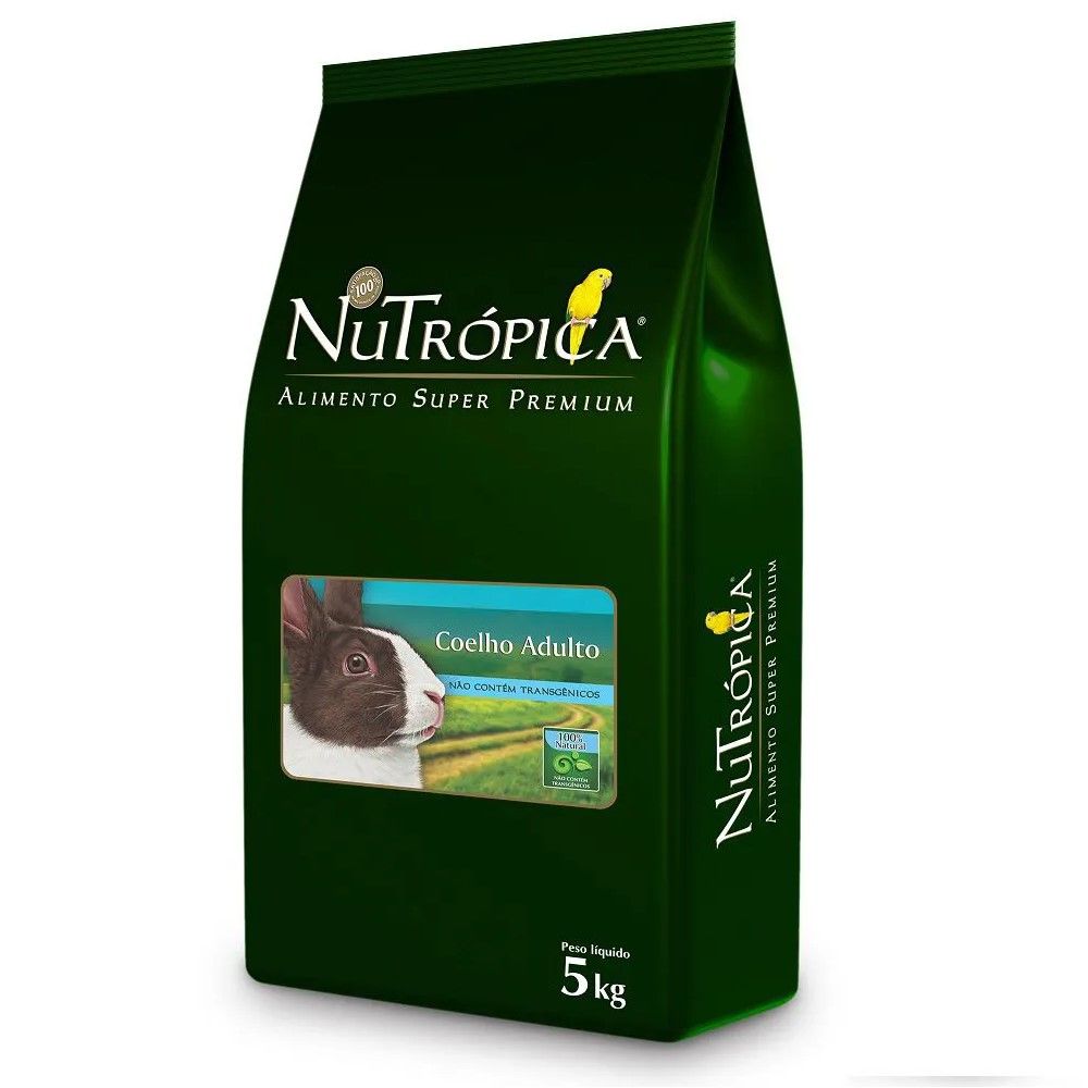 Ração Nutrópica Para Coelhos Adultos 5Kg