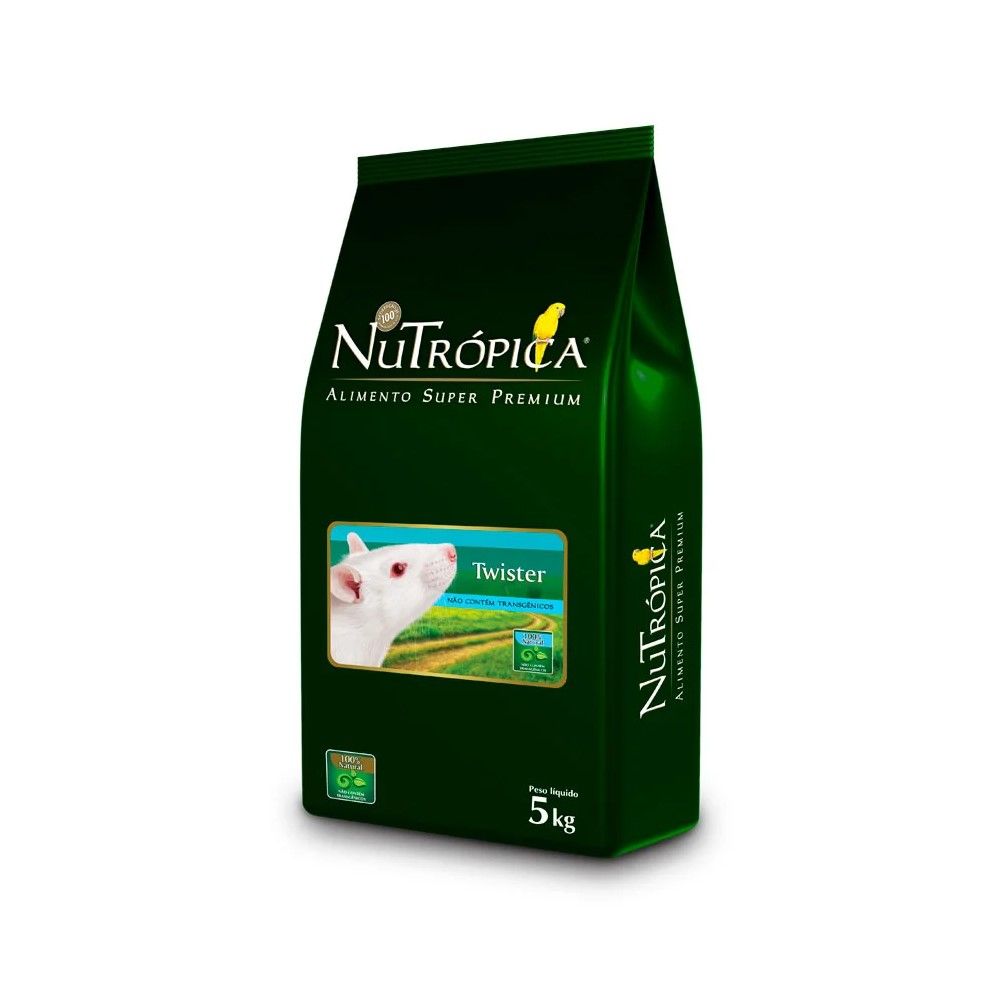 Ração Nutrópica Twister para Roedores 5Kg