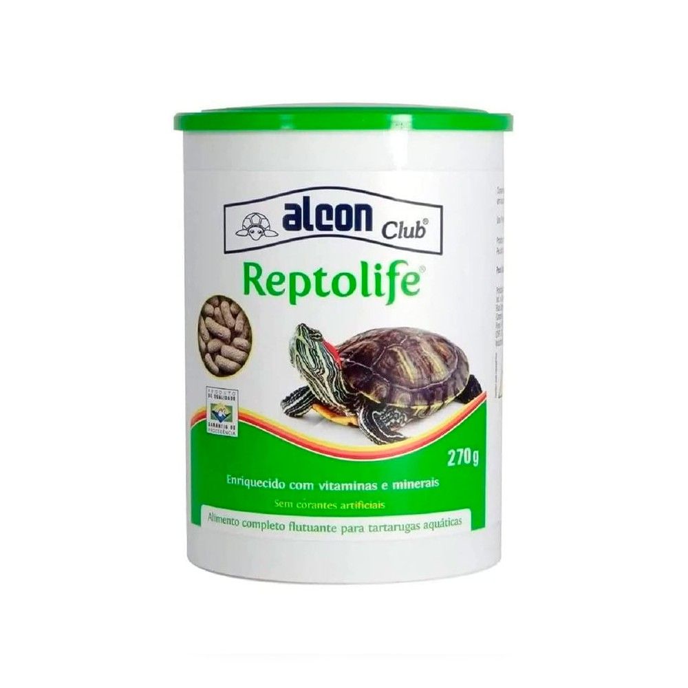 Alimento Alcon Club Reptolife Para Tartarugas Aquáticas 270 g