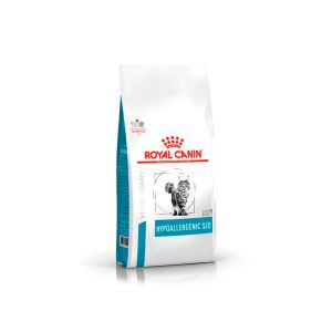 Ração Royal Canin Veterinary Diet Hypoallergenic para Gatos com Sensibilidades Alimentares 400G