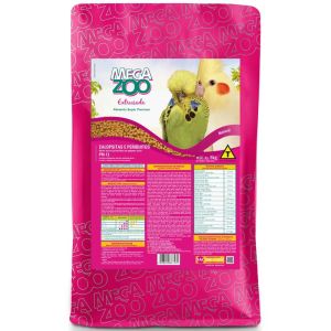 Alimento Megazoo Extrusado Para Calopsitas e Periquitos Mini Bits 5Kg