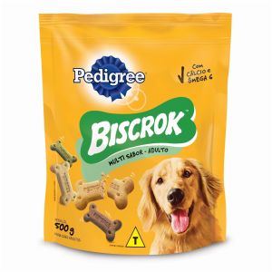 Biscoito Pedigree Biscrok Multi para Cães Adultos 500g