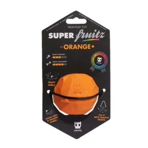 Brinquedo Zee.Dog Porta Petisco Laranja