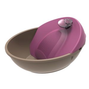 Fonte Plast Pet Petit Gold Edition Rosa 110V Para Cães e Gatos 